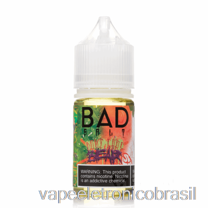 Vape Eletrônico Don't Care Bear - Sal Ruim - 30ml 25mg